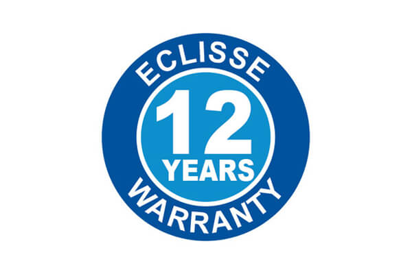 ECLISSE 12 years warranty